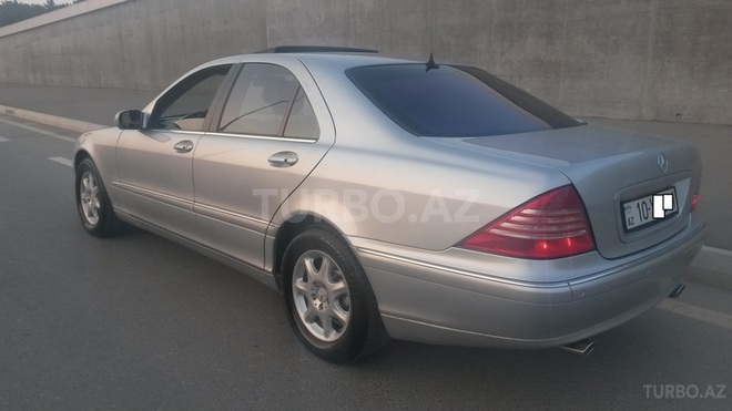 Mercedes S 320 2002, 236,000 km - 3.2 l - Bakı