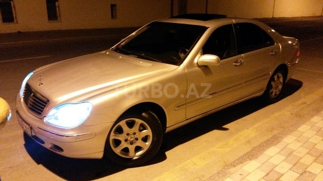 Mercedes S 320 2002, 236,000 km - 3.2 l - Bakı