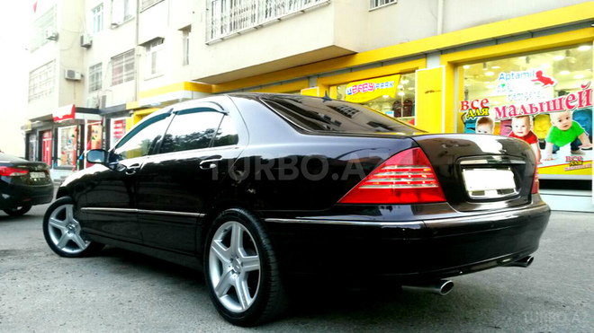 Mercedes S 320 2001, 370,000 km - 3.2 l - Bakı