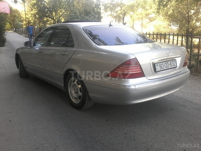 Mercedes S 400 2001, 195,000 km - 4.0 l - Sumqayıt