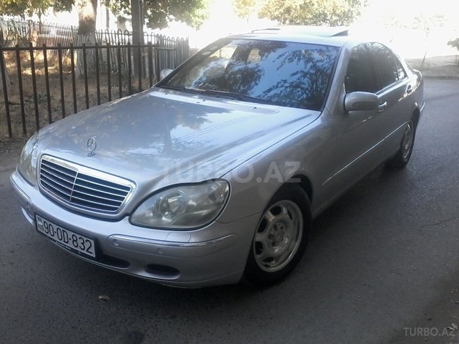 Mercedes S 400 2001, 195,000 km - 4.0 l - Sumqayıt