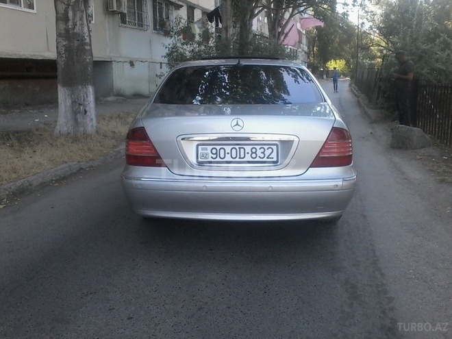 Mercedes S 400 2001, 195,000 km - 4.0 l - Sumqayıt