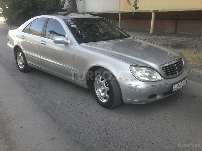 Mercedes S 400 2001, 195,000 km - 4.0 l - Sumqayıt