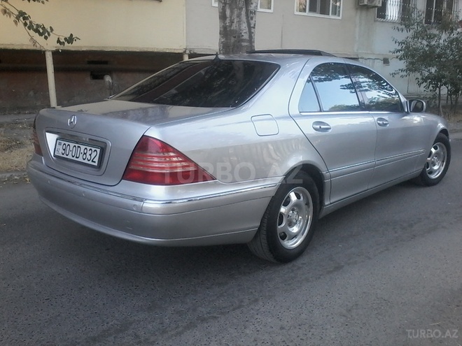 Mercedes S 400 2001, 195,000 km - 4.0 l - Sumqayıt