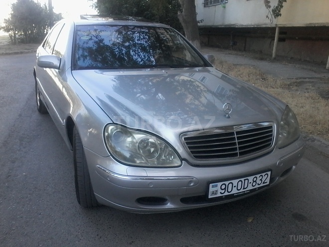 Mercedes S 400 2001, 195,000 km - 4.0 l - Sumqayıt