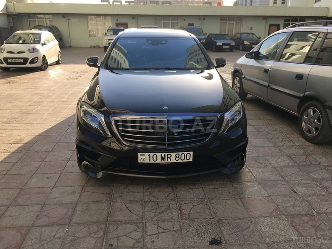 Mercedes S 63 AMG 2015, 18 km - 5.5 л - Bakı