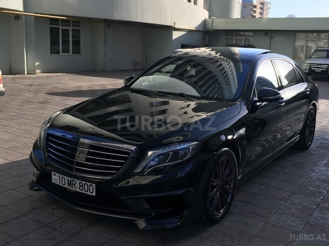 Mercedes S 63 AMG 2015, 18 km - 5.5 л - Bakı