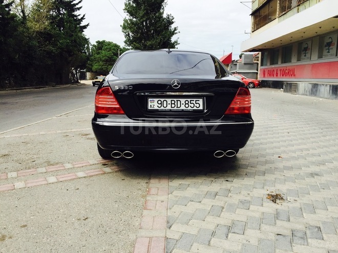 Mercedes S 350 2003, 285,000 km - 3.5 l - Bakı