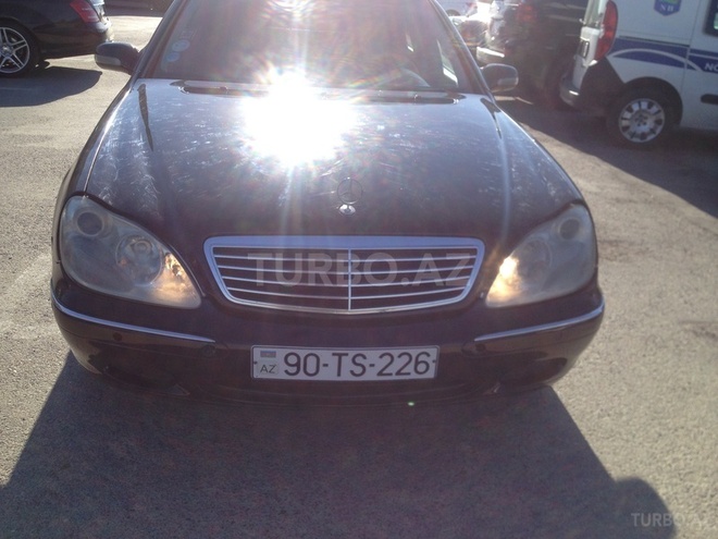 Mercedes S 320 2000, 290,000 km - 3.2 l - Bakı