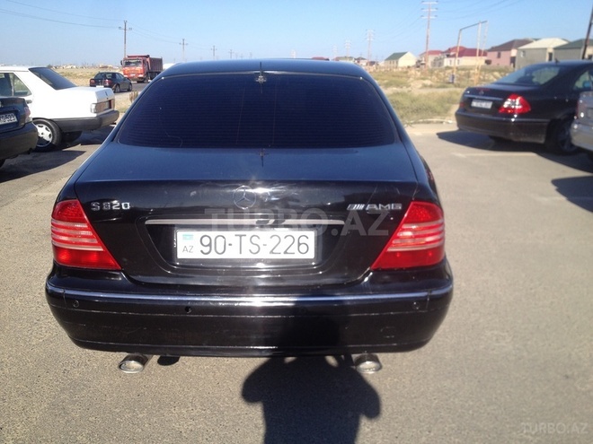 Mercedes S 320 2000, 290,000 km - 3.2 l - Bakı
