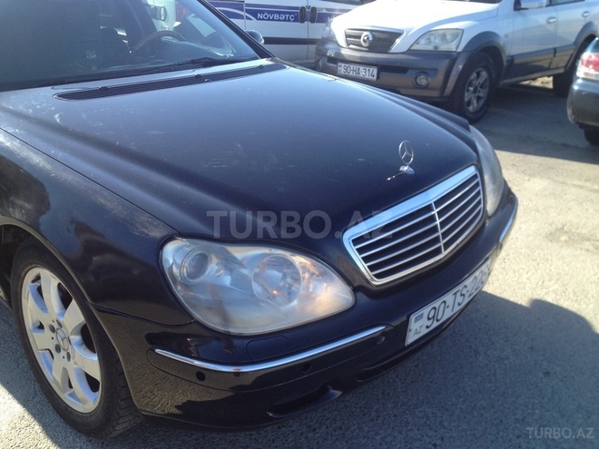 Mercedes S 320 2000, 290,000 km - 3.2 l - Bakı