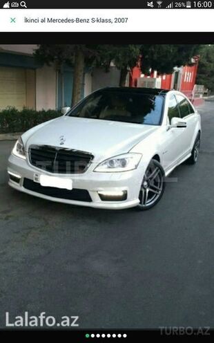 Mercedes S 500 2007, 28,000 km - 5.0 л - Bakı