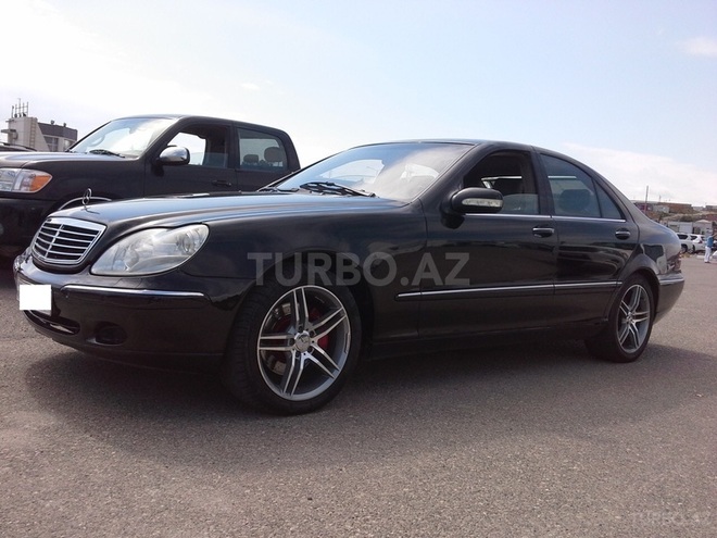 Mercedes S 320 2000, 180,000 km - 3.2 l - Bakı