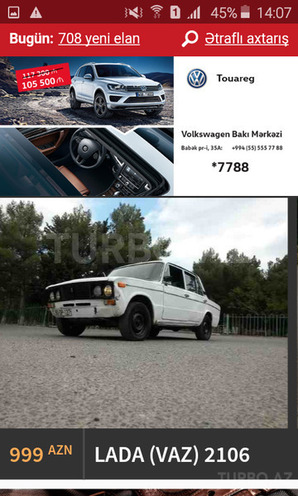 LADA (VAZ) 2106 1988, 8,888 km - 0.2 l - Laçın