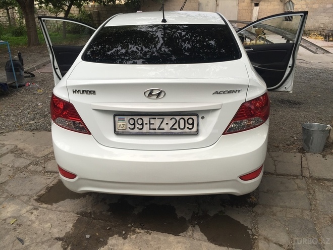 Hyundai Accent 2013, 61,200 km - 1.4 l - Bərdə
