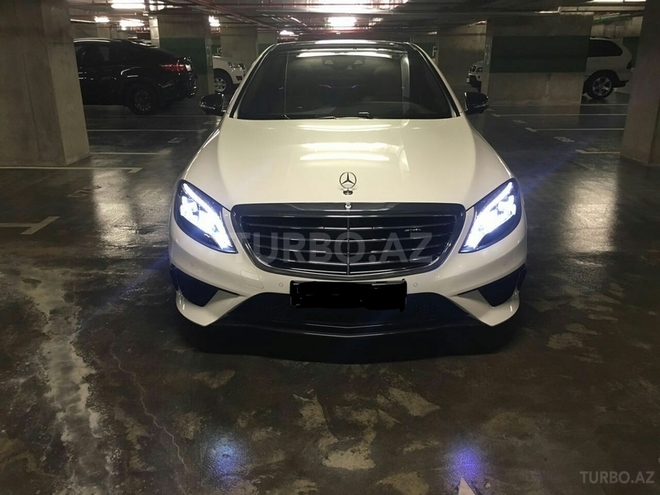 Mercedes S 63 AMG 2015, 13,000 km - 5.5 l - Bakı
