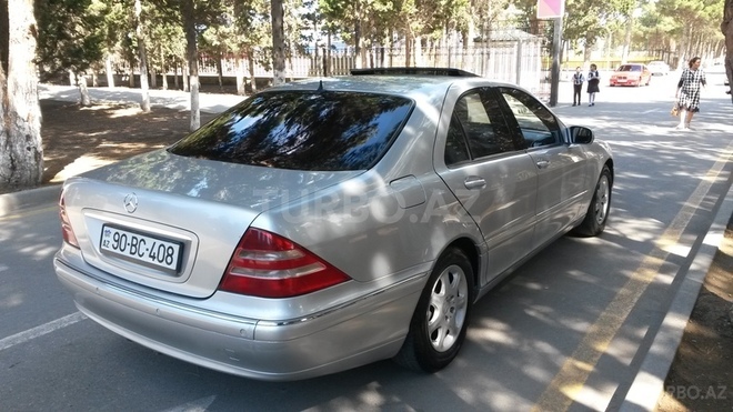 Mercedes S 320 2000, 25,000 km - 3.2 l - Bakı