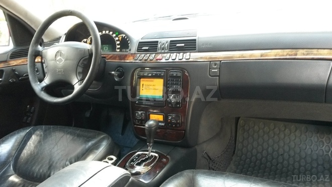 Mercedes S 320 2000, 25,000 km - 3.2 l - Bakı