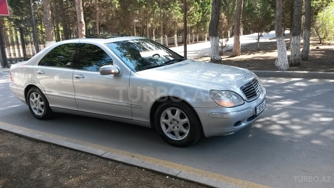 Mercedes S 320 2000, 25,000 km - 3.2 l - Bakı