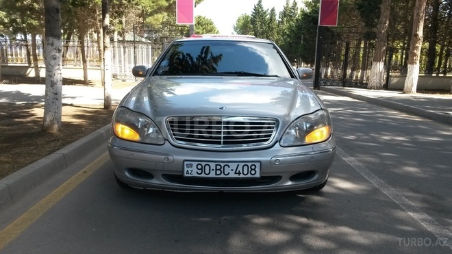 Mercedes S 320 2000, 25,000 km - 3.2 l - Bakı