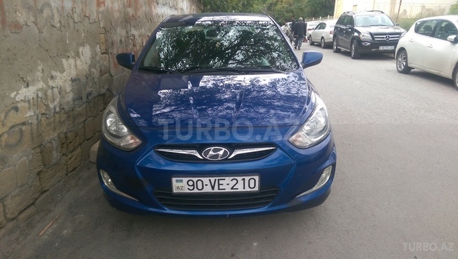 Hyundai Accent 2012, 105,000 km - 1.6 l - Bakı