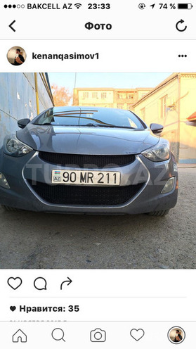 Hyundai Elantra 2011, 135,000 km - 1.8 l - Sumqayıt