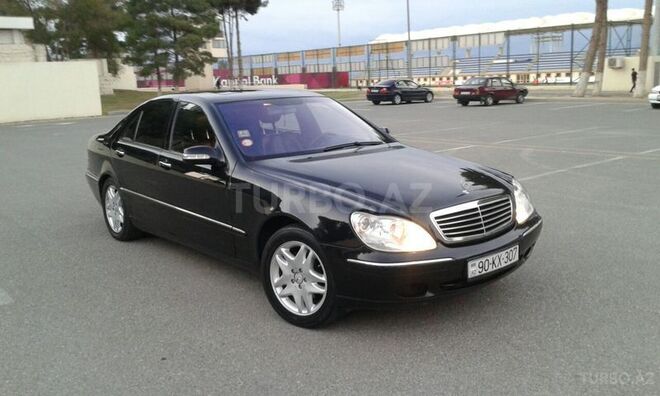 Mercedes S 320 2000, 153,000 km - 3.2 l - Sumqayıt