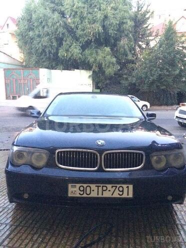 BMW 745 2001, 186,000 km - 4.4 l - Bakı