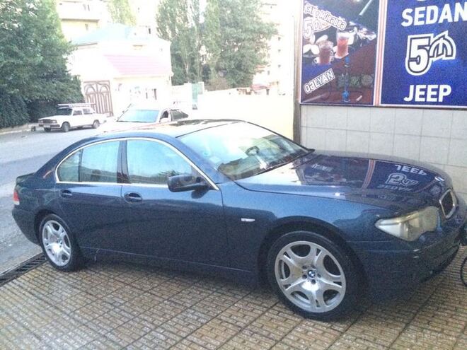 BMW 745 2001, 186,000 km - 4.4 l - Bakı