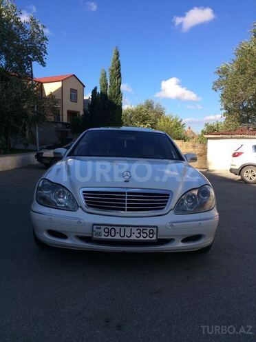 Mercedes S 320 2001, 164,600 km - 3.2 l - Bakı