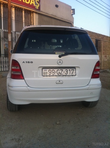 Mercedes A 160 2004, 155 km - 0.3 l - Bakı
