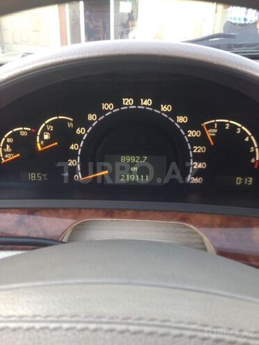Mercedes S 320 1999, 215,000 km - 3.2 л - Bakı