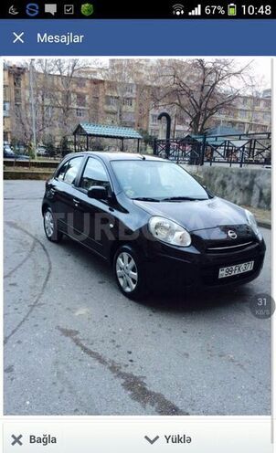 Nissan Micra 2013, 48,000 km - 1.2 l - Bakı