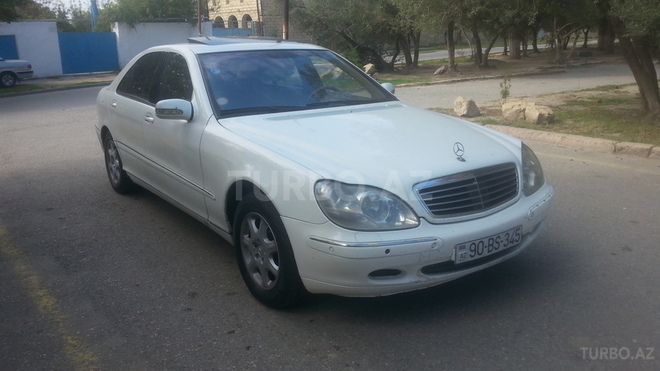 Mercedes S 320 2001, 280,000 km - 3.2 l - Sumqayıt