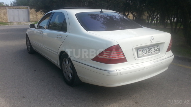 Mercedes S 320 2001, 280,000 km - 3.2 l - Sumqayıt