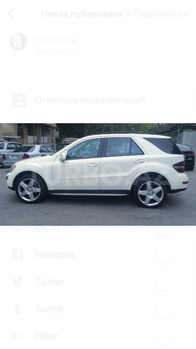 Mercedes ML 350 2008, 121,500 km - 0.4 л - Bakı
