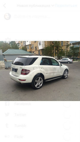 Mercedes ML 350 2008, 121,500 km - 0.4 л - Bakı