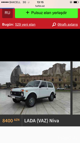 LADA (VAZ) Niva 2013, 55,000 km - 1.7 l - Bakı