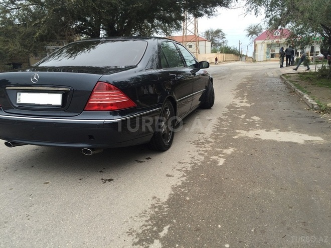 Mercedes S 320 1999, 183,000 km - 3.2 l - Sumqayıt