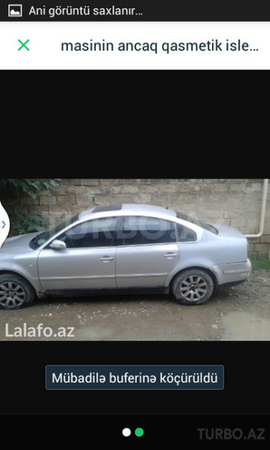 Volkswagen Passat 2002, 2,241 km - 0.2 l - Bakı