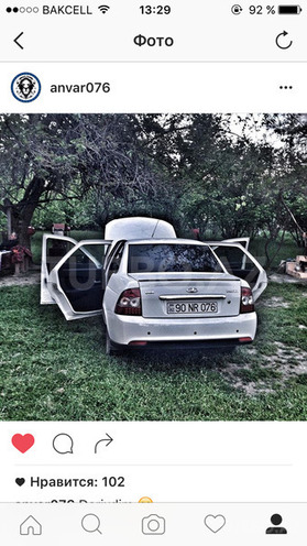 LADA (VAZ) Priora 2015, 68,000 km - 1.6 l - Bakı