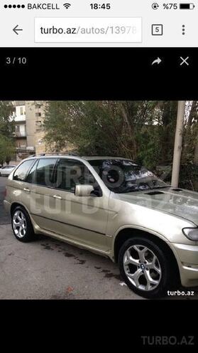 BMW X5 2002, 200,000 km - 4.4 л - Bakı