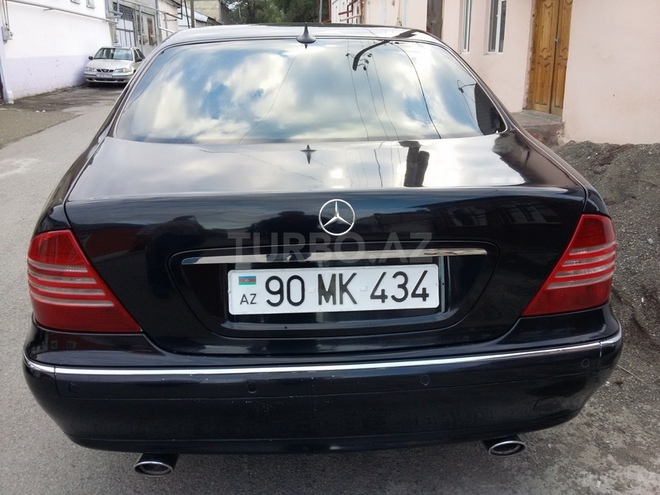 Mercedes S 320 1999, 280,000 km - 3.2 l - Quba