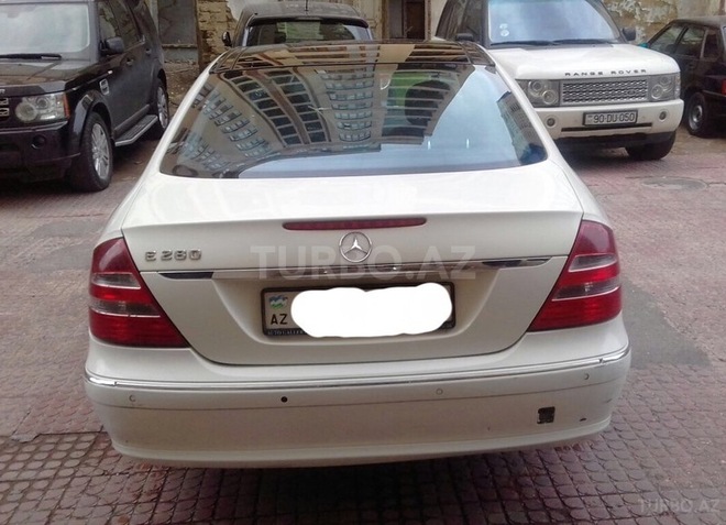 Mercedes E 280 2006, 199,500 km - 3.0 l - Bakı