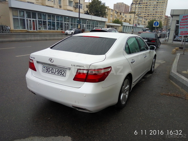 Lexus LS 460 2007, 122,700 km - 4.6 l - Bakı