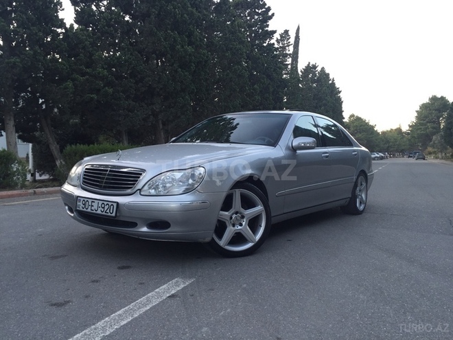 Mercedes S 320 2000, 276,000 km - 3.2 l - Sumqayıt
