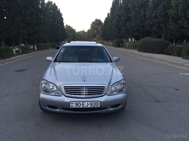 Mercedes S 320 2000, 276,000 km - 3.2 l - Sumqayıt