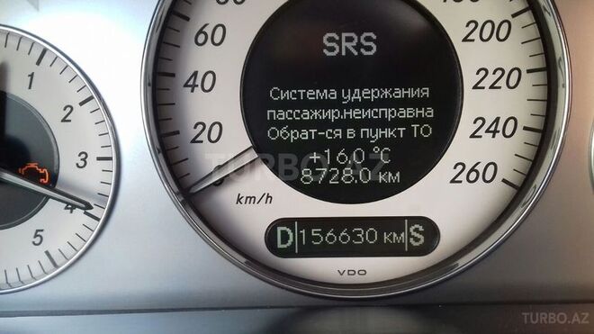 Mercedes E 350 2008, 156,630 km - 3.5 l - Bakı