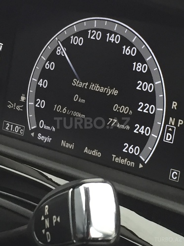 Mercedes S 500 2010, 100,000 km - 5.5 l - Bakı