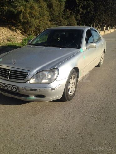 Mercedes S 320 2001, 2,000 km - 3.2 l - Bakı